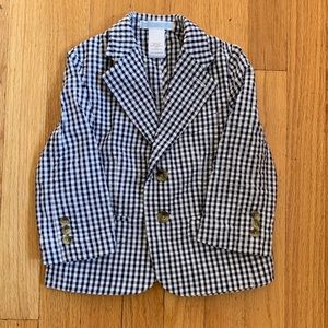 Janie & Jack seersucker blazer